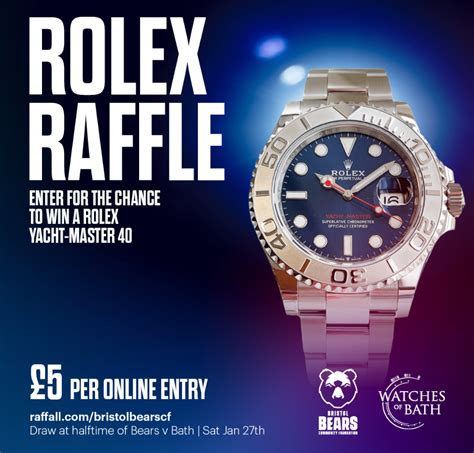 rolex watch raffle